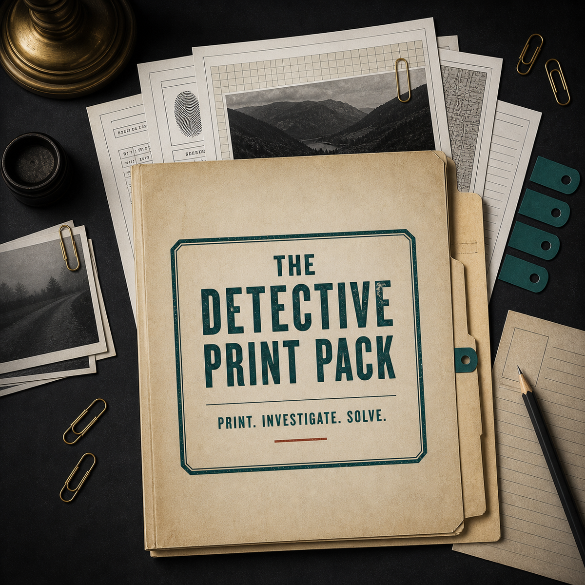 The Detective Print Pack